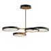 Myhouse Lighting ET2 - E24322-BKGLD - LED Pendant - Hoopla - Black / Gold