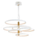 Myhouse Lighting ET2 - E24327-WTGLD - LED Pendant - Hoopla - White/Gold