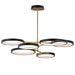 Myhouse Lighting ET2 - E24328-BKGLD - LED Pendant - Hoopla - Black / Gold