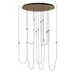 Myhouse Lighting ET2 - E24988-NAB - LED Pendant - Soleil - Natural Aged Brass
