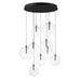 Myhouse Lighting ET2 - E25077-18BK - LED Chandelier - Global - Black