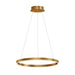 Myhouse Lighting ET2 - E52724-GLD - LED Pendant - Groove 5CCT - Gold