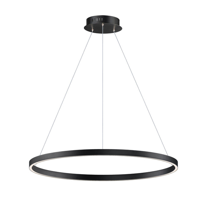 Myhouse Lighting ET2 - E52726-BK - LED Pendant - Groove 5CCT - Black