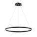 Myhouse Lighting ET2 - E52726-BK - LED Pendant - Groove 5CCT - Black