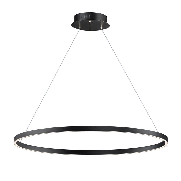 Myhouse Lighting ET2 - E52728-BK - LED Pendant - Groove 5CCT - Black