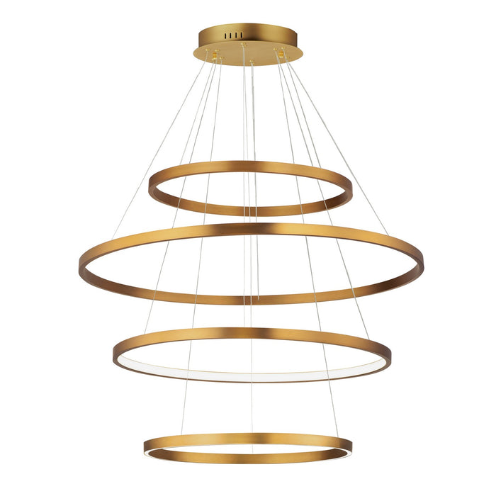 Myhouse Lighting ET2 - E52729-GLD - LED Pendant - Groove 5CCT - Gold