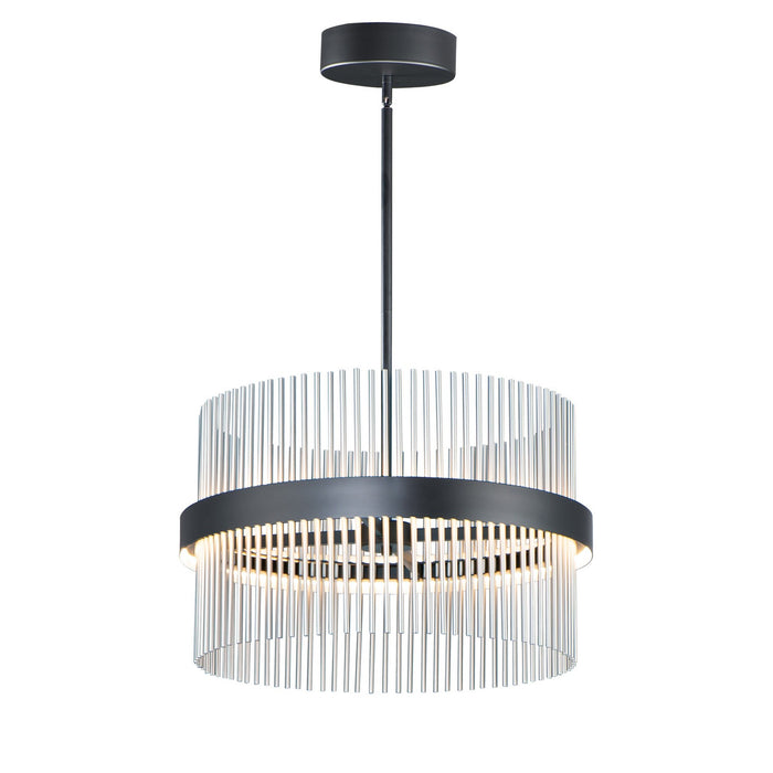 Myhouse Lighting ET2 - E34255-BKSN - LED Pendant - Chimes WiZ - Black / Satin Nickel