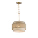 Myhouse Lighting Maxim - 12811OFNAB - One Light Pendant - Seacliff - Natural Aged Brass