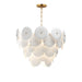 Myhouse Lighting Maxim - 12825WTNAB - Five Light Pendant - Isla - Natural Aged Brass