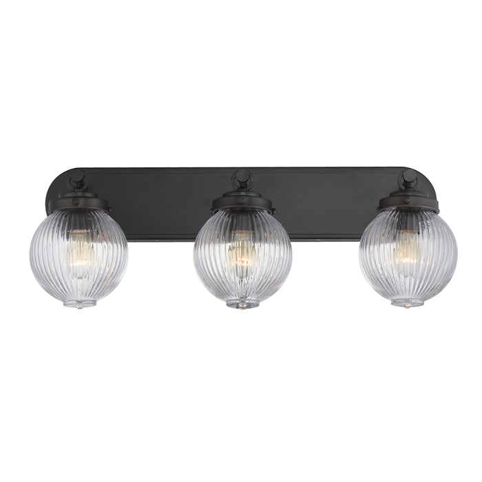 Myhouse Lighting Maxim - 15193CROI - Three Light Bath Vanity - Kasbah - Oil Rubbed Bronze