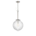 Myhouse Lighting Maxim - 15194CRSN - One Light Pendant - Kasbah - Satin Nickel