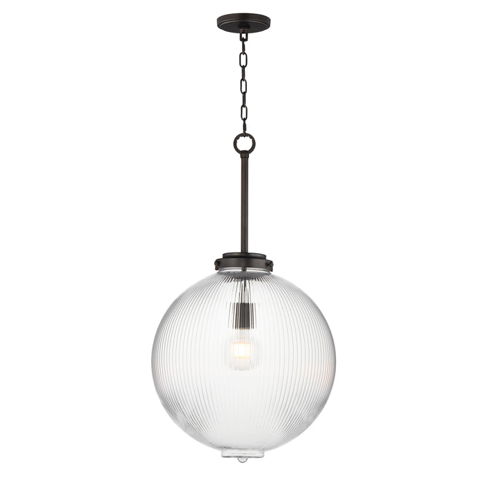Myhouse Lighting Maxim - 15196CROI - One Light Pendant - Kasbah - Oil Rubbed Bronze