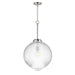 Myhouse Lighting Maxim - 15196CRSN - One Light Pendant - Kasbah - Satin Nickel