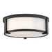Myhouse Lighting Hinkley - 28963BK - LED Flush Mount - Lowell - Black