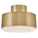 Myhouse Lighting Hinkley - 30072LCB - LED Semi-Flush Mount - Cedric - Lacquered Brass