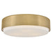 Myhouse Lighting Hinkley - 30075LCB - LED Flush Mount - Cedric - Lacquered Brass