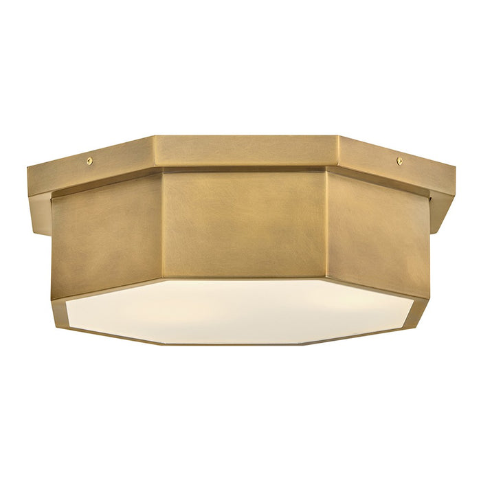 Myhouse Lighting Hinkley - 46993HB - LED Flush Mount - Facet - Heritage Brass