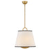 Myhouse Lighting Hinkley - 47517LCB-OW - LED Pendant - Sonia - Lacquered Brass