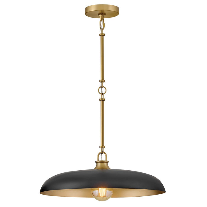 Myhouse Lighting Hinkley - 48167LCB-BK - LED Pendant - Sadie - Lacquered Brass