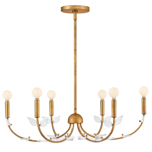 Myhouse Lighting Hinkley - 48286DA - LED Chandelier - Aliso - Distressed Brass
