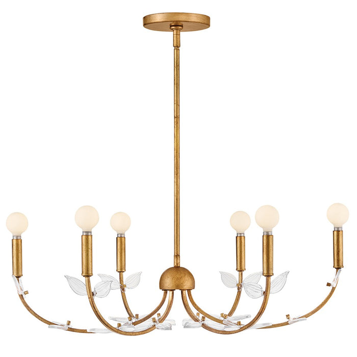 Myhouse Lighting Hinkley - 48286DA - LED Chandelier - Aliso - Distressed Brass