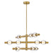 Myhouse Lighting Hinkley - 48335LCB - LED Chandelier - Saxon - Lacquered Brass