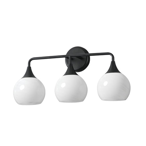 Myhouse Lighting Maxim - 21223MRBK - Three Light Bath Vanity - Neve - Black