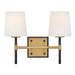 Myhouse Lighting Hinkley - 56952BK-LCB - LED Vanity - Saunders - Black