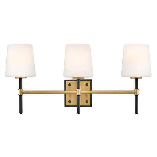 Myhouse Lighting Hinkley - 56953BK-LCB - LED Vanity - Saunders - Black