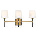 Myhouse Lighting Hinkley - 56953BK-LCB - LED Vanity - Saunders - Black