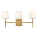 Myhouse Lighting Hinkley - 56953LCB - LED Vanity - Saunders - Lacquered Brass