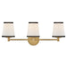 Myhouse Lighting Hinkley - 57053LCB-OW - LED Vanity - Sonia - Lacquered Brass