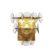 Myhouse Lighting Maxim - 21820TCWBR - Three Light Wall Sconce - Loren - Weathered Brass