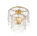 Myhouse Lighting Maxim - 21833AGGL - Four Light Semi-Flush Mount/Pendant - Warren - Gold Leaf