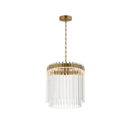 Myhouse Lighting Maxim - 38421CLNAB - LED Pendant - Jolie - Natural Aged Brass