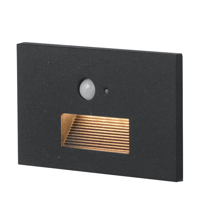 Myhouse Lighting Maxim - 58100BK/MSP - LED Step Light - Path - Black