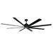 Myhouse Lighting Maxim - 88768BK - 84" Ceiling Fan - Condor - Black