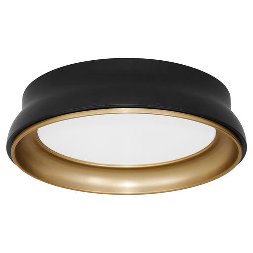 Myhouse Lighting Quorum - 8-2018-5947 - Ceiling Mount - Legend - Matte Black / Brushed Brass
