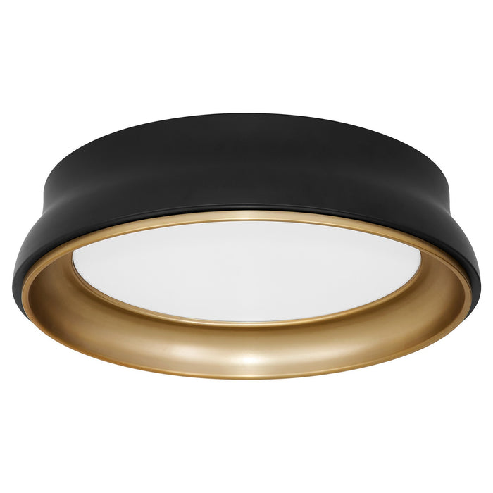 Myhouse Lighting Quorum - 8-2018-5947 - Ceiling Mount - Legend - Matte Black / Brushed Brass