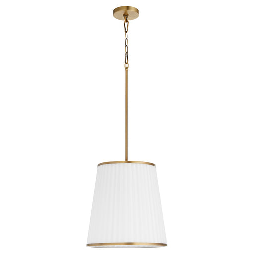 Myhouse Lighting Quorum - 8309-3-47 - Three Light Pendant - Marlon - Brushed Brass