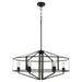 Myhouse Lighting Quorum - 8373-6-59 - Six Light Pendant - Tobin - Matte Black