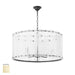 Myhouse Lighting Quorum - 8575-8-80 - Eight Light Pendant - Prestige - Aged Brass