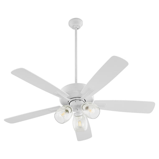 Myhouse Lighting Quorum - 4525-0308 - 52"Ceiling Fan - Ovation - Studio White
