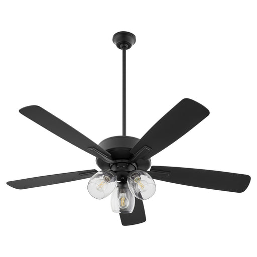 Myhouse Lighting Quorum - 4525-03159 - 52"Ceiling Fan - Ovation - Matte Black
