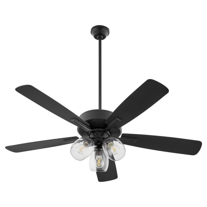 Myhouse Lighting Quorum - 4525-03159 - 52"Ceiling Fan - Ovation - Matte Black