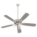 Myhouse Lighting Quorum - 4525-03165 - 52"Ceiling Fan - Ovation - Satin Nickel