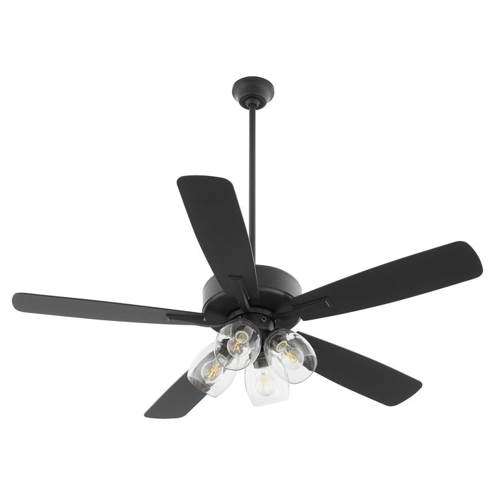 Myhouse Lighting Quorum - 4525-04159 - 52"Ceiling Fan - Ovation - Matte Black