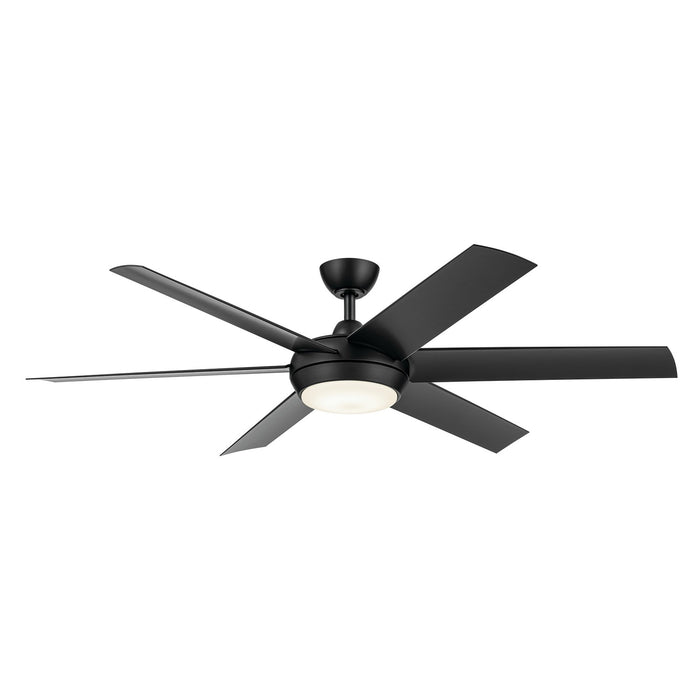Myhouse Lighting Kichler - 310260SBK - 60"Ceiling Fan - Mint - Satin Black