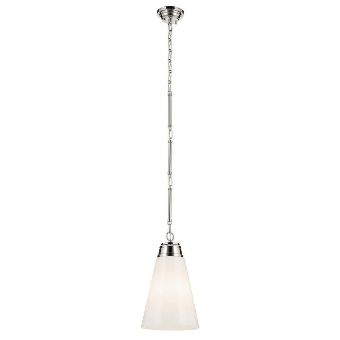 Myhouse Lighting Kichler - 52661PN - One Light Pendant - Marsailli - Polished Nickel