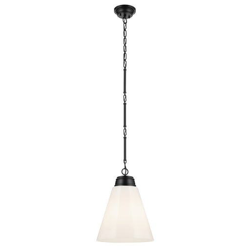 Myhouse Lighting Kichler - 52662BK - One Light Pendant - Marsailli - Black